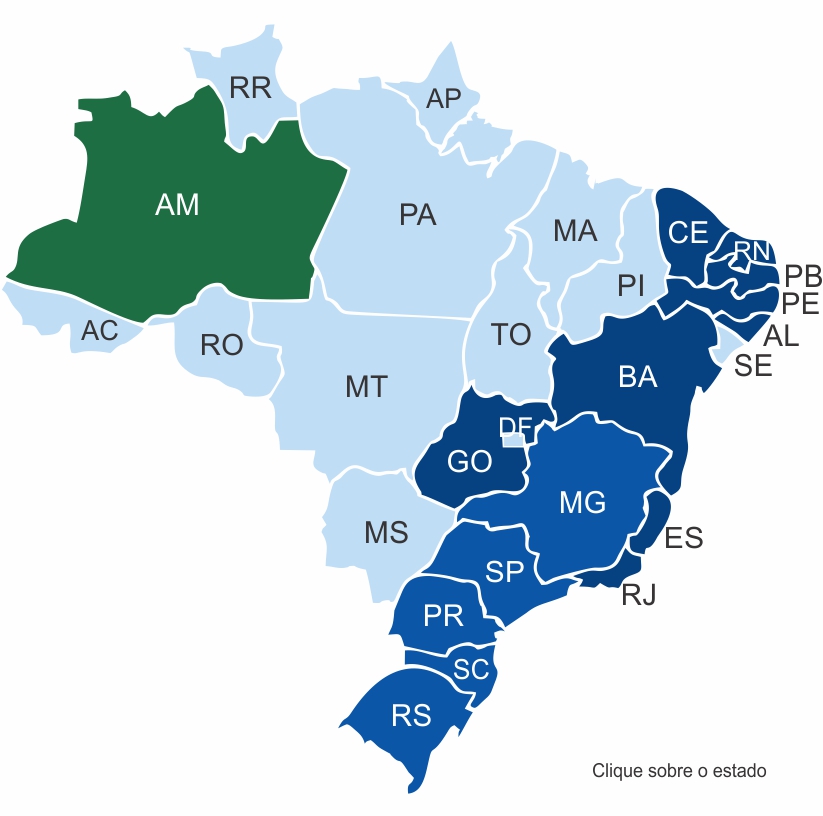 mapa Brasil PA